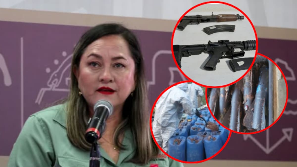 Explosivos, armas y laboratorios: operativo en Sinaloa deja 37 detenidos y desmantela red criminal
