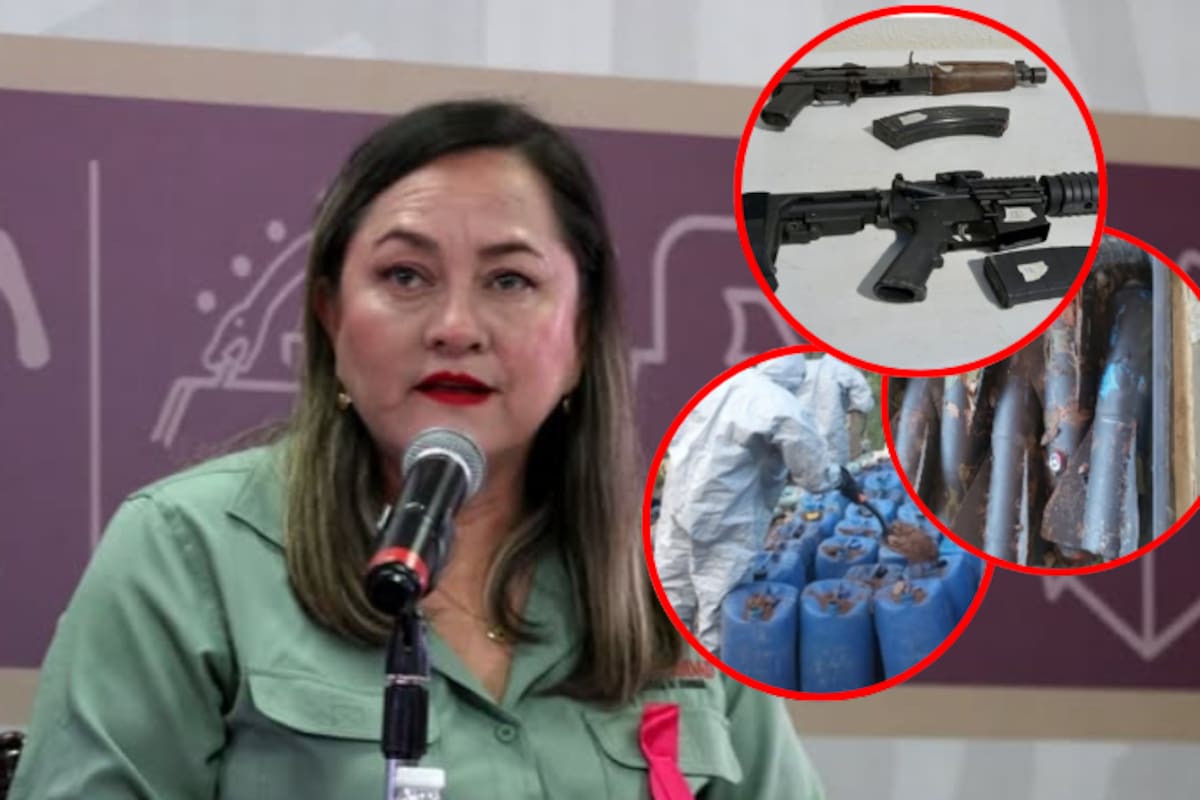 Explosivos, armas y laboratorios: operativo en Sinaloa deja 37 detenidos y desmantela red criminal