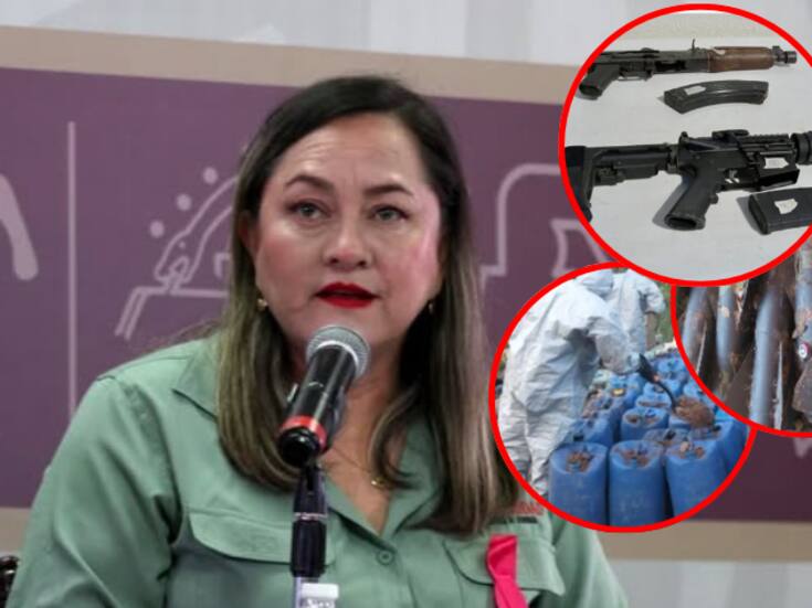 Explosivos, armas y laboratorios: operativo en Sinaloa deja 37 detenidos y desmantela red criminal