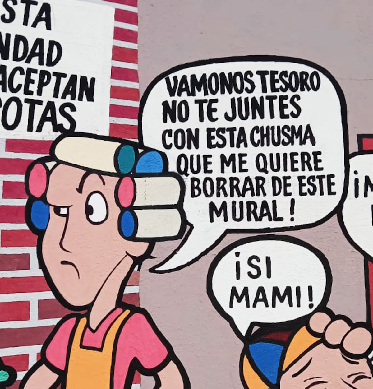 "Doña Florinda" ya teme que los vecinos la expulsen del fraccionamiento. (Foto: Grupo Healy)