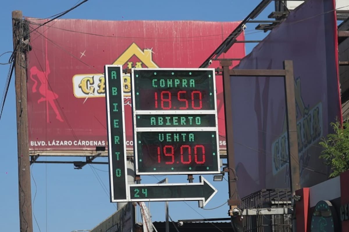 Dólar se mantiene estable este viernes en Mexicali: se vende hasta en 18.95 pesos