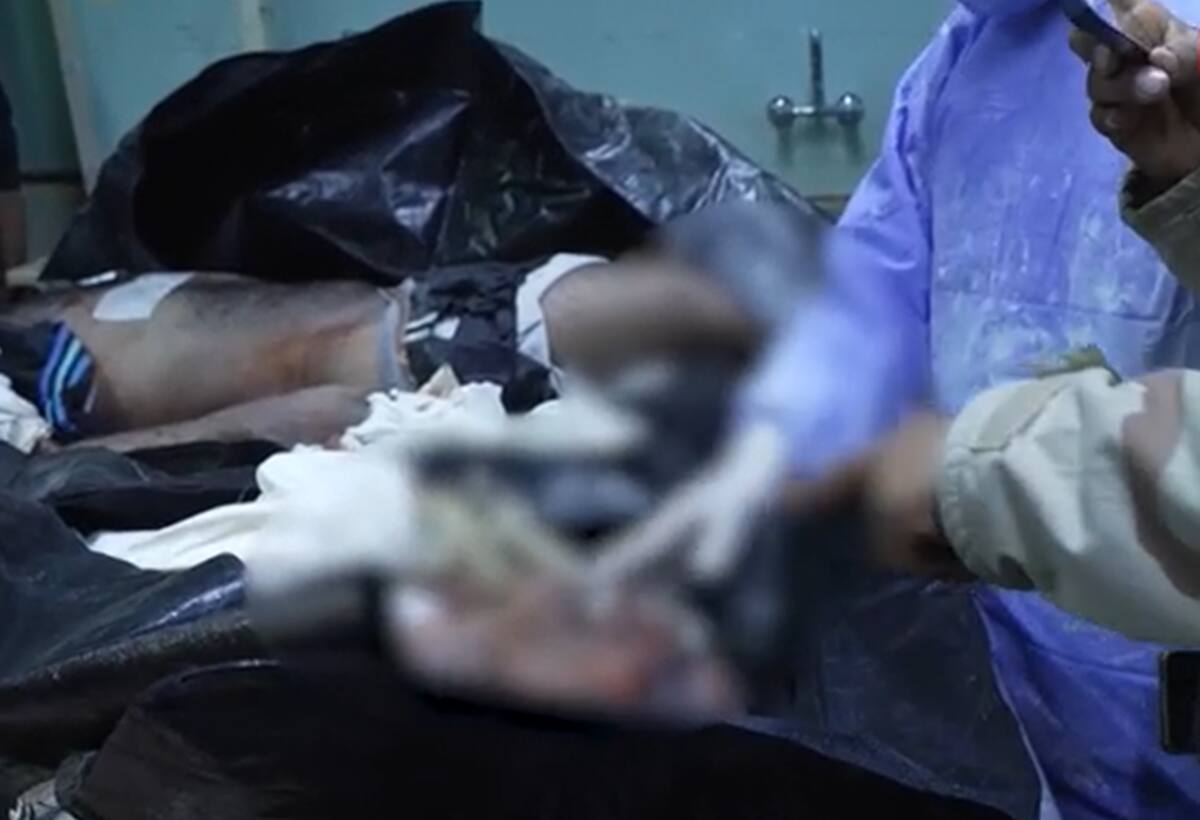 Cuerpos en la morgue son identificados por sus familias. / CNN.