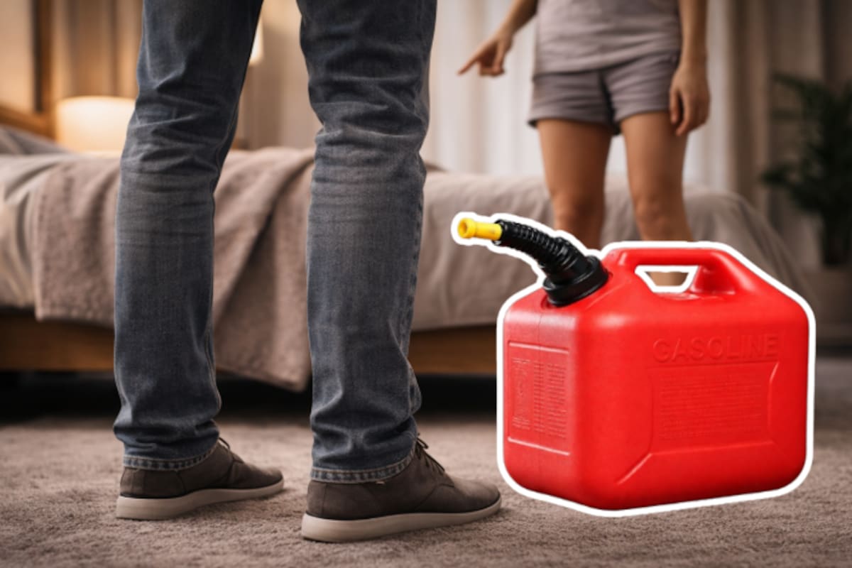 Después de insultar y golpear a su pareja le roció gasolina y trato de prenderle fuego pero ahora esta detenido y ya fue vinculado a proceso