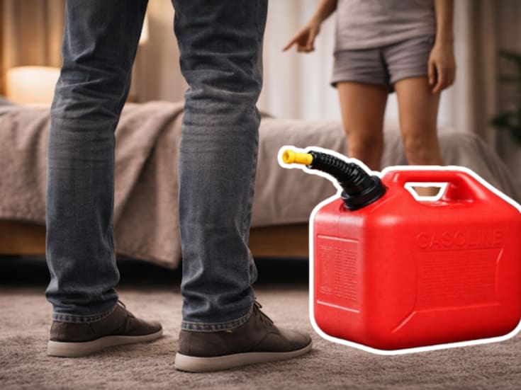 Después de insultar y golpear a su pareja le roció gasolina y trato de prenderle fuego pero ahora esta detenido y ya fue vinculado a proceso