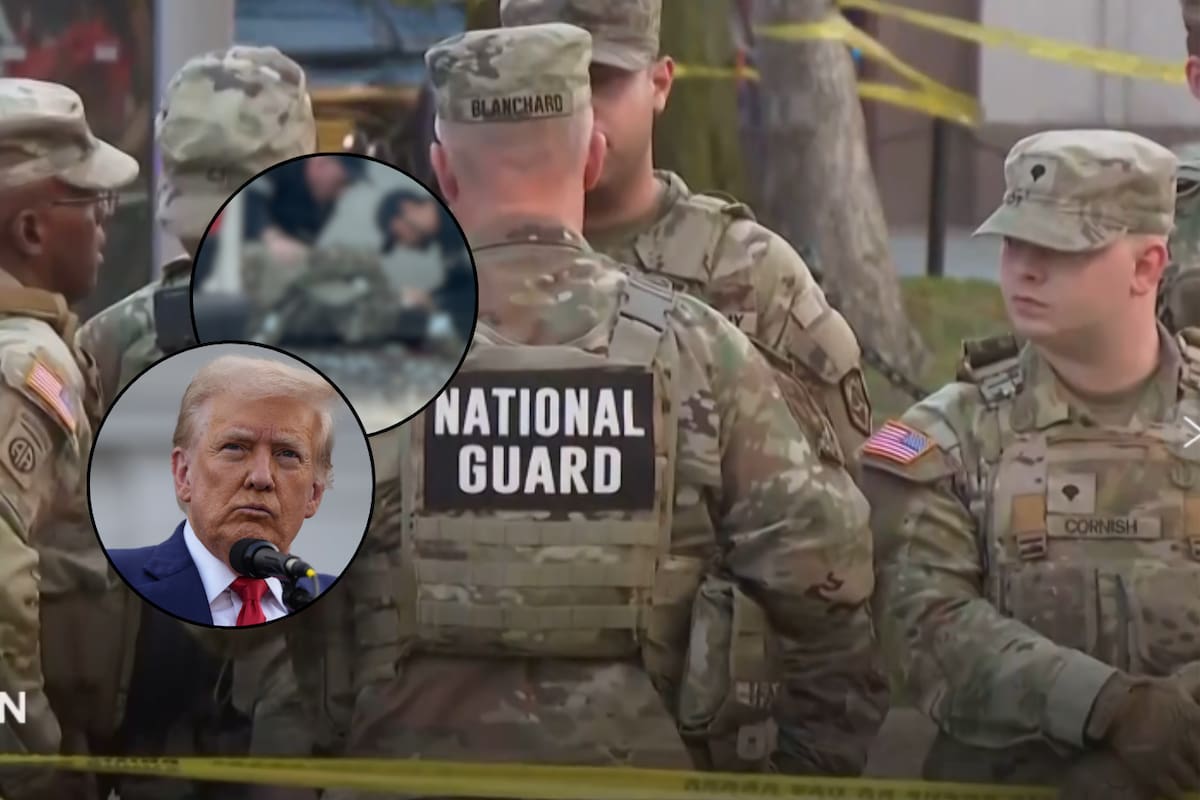 Trump informa que los 2 elementos de la Guardia Nacional que resultaron heridos en el tiroteo cerca de la Casa Blanca y “el animal que les disparó” se encuentran graves