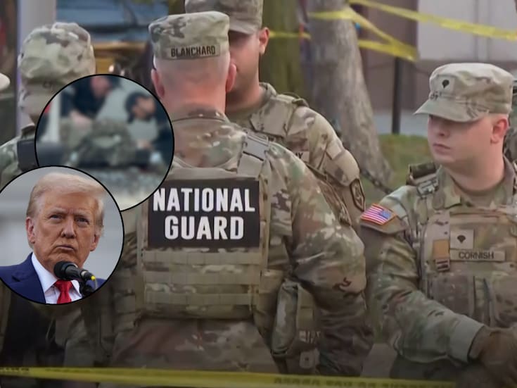 Trump informa que los 2 elementos de la Guardia Nacional que resultaron heridos en el tiroteo cerca de la Casa Blanca y “el animal que les disparó” se encuentran graves