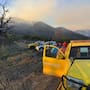 Suman 73 brigadistas que enfrentan el incendio forestal en Tarachi; la afectación supera las mil 200 hectáreas