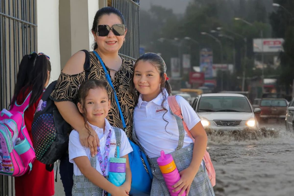 Hermosillo iniciará la próxima semana con probabilidad de lluvias ligeras a moderadas y rachas de viento; autoridades recomiendan precaución para el regreso a clases