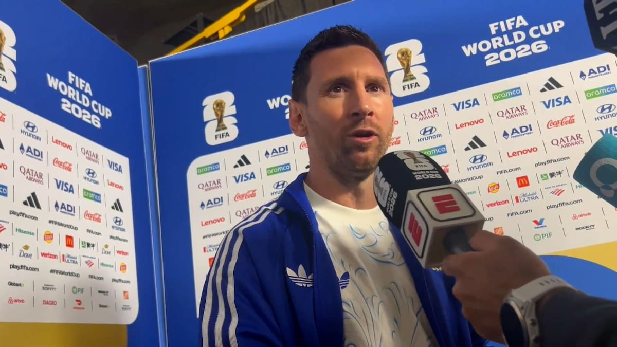 Declaraciones de Lionel Messi, tras clasificar a la final de la Copa Mundial 2026