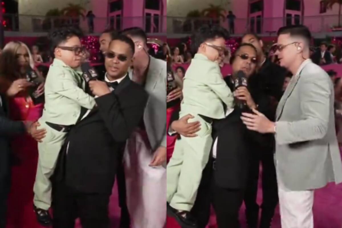 Abelito confiesa que le molestó que Alofoke lo cargara en Premio Lo Nuestro 2026 (VIDEO)