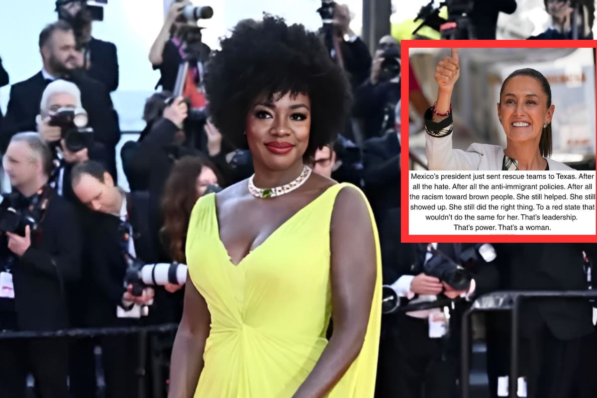 Viola Davis agradece a Claudia Sheinbaum por enviar ayuda a Texas tras inundaciones