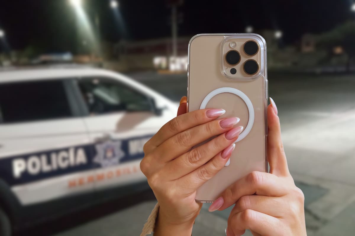 A golpes le roba su iPhone; lo persigue en su auto, chocan y policías lo atrapan