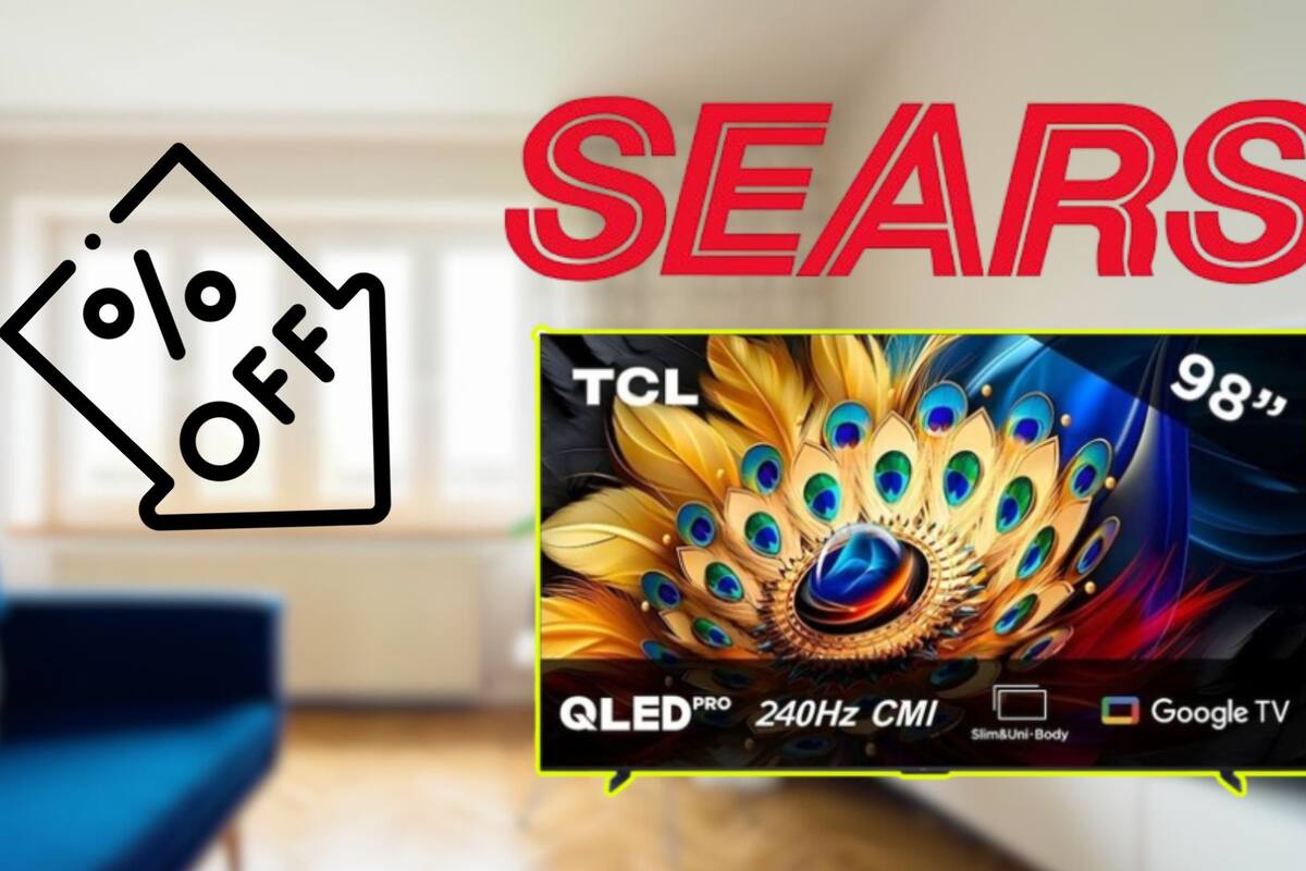 Pantalla de 98 Pulgadas con más de 20 mil pesos de descuento en Sears