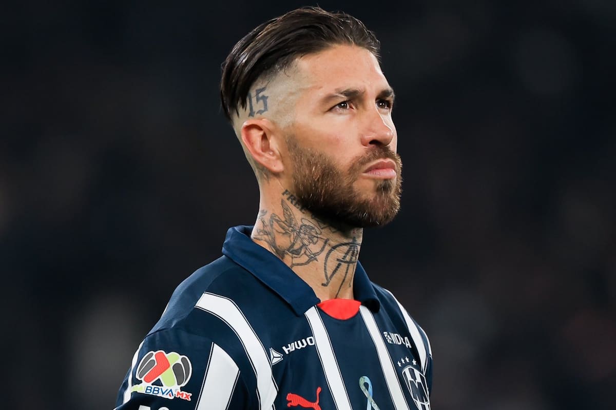 Las estadísticas de Sergio Ramos en su debut con Rayados