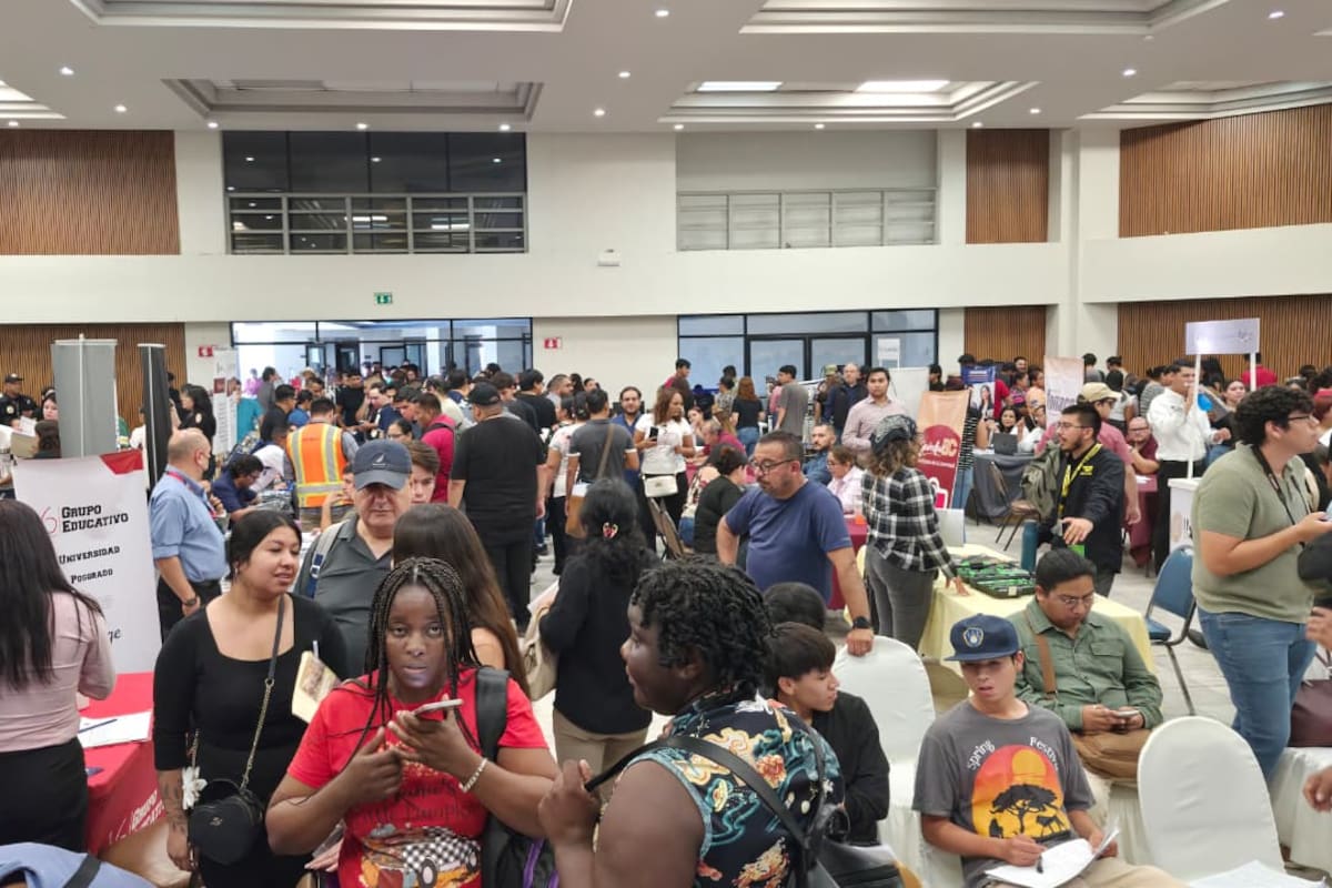 Entre una solicitud y el reto de conseguir el trabajo: Feria del Empleo de Mexicali reúne a más de 350 solicitantes