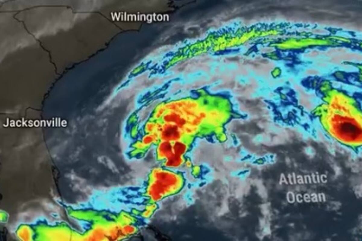Depresión tropical se convierte en tormenta tropical “Arthur” en el Atlántico