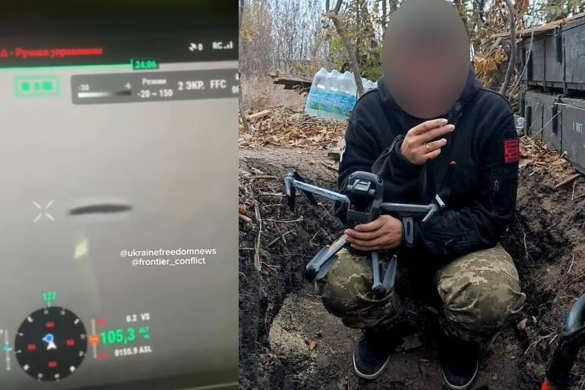 VIDEO: Soldado ucraniano afirma haber grabado a OVNI en zona de guerra