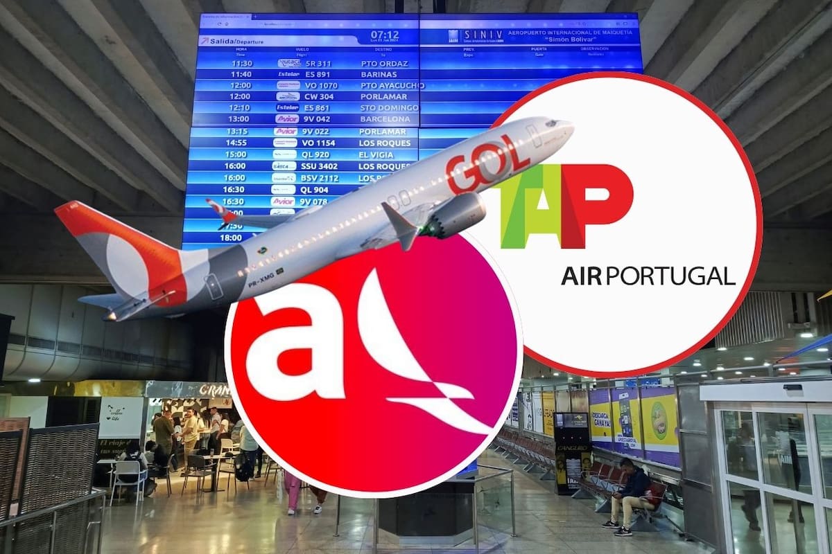 Aerolíneas internacionales cancelan vuelos en Venezuela tras advertencia de EEUU sobre riesgos extremos en el espacio aéreo venezolano