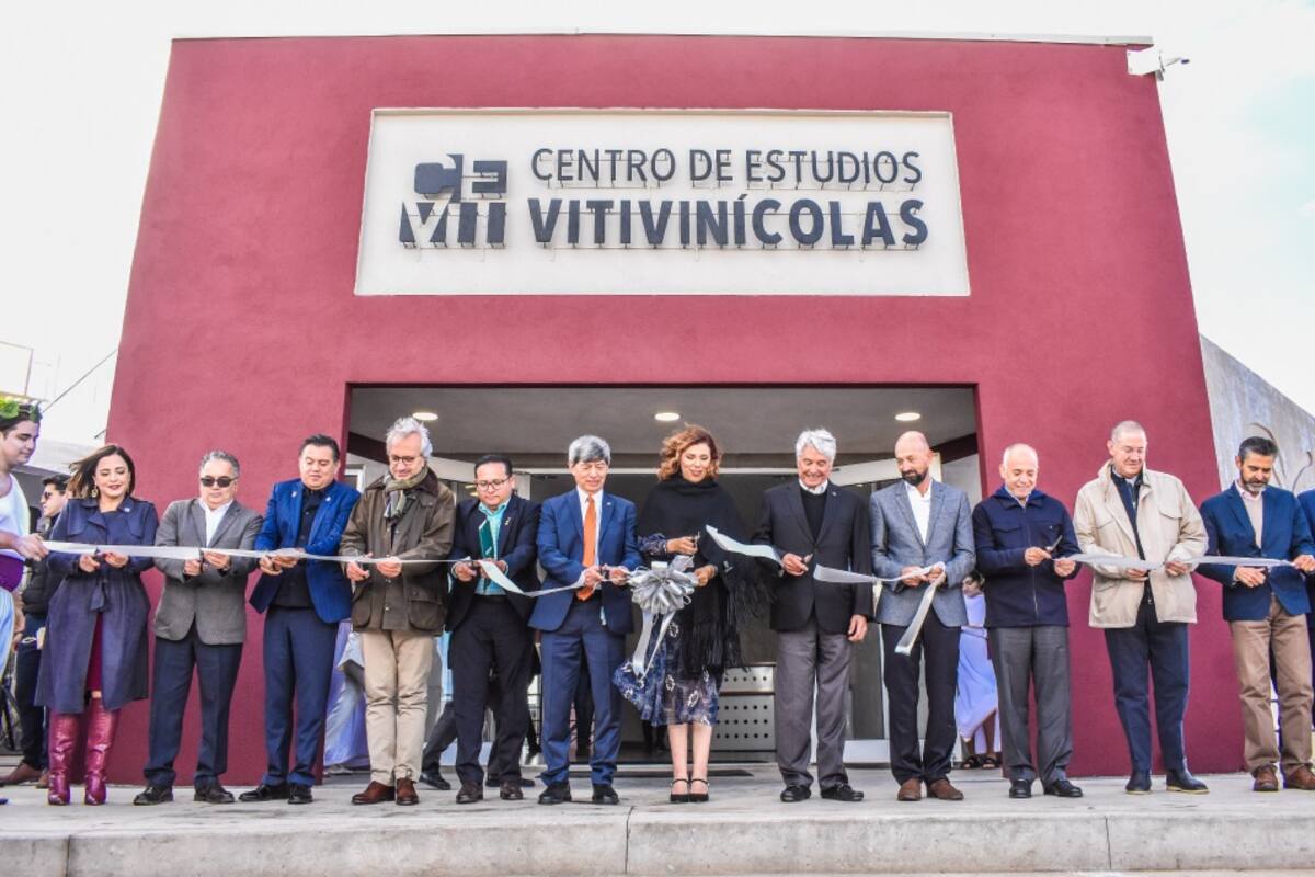 Inauguran Centro de Estudios Vitivinícolas