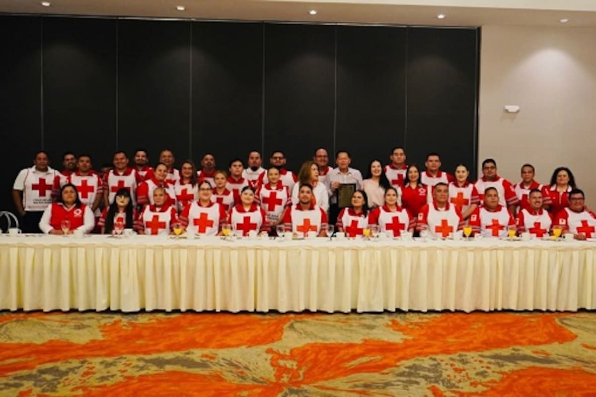 Celebran a socorristas de Cruz Roja en San Luis Río Colorado