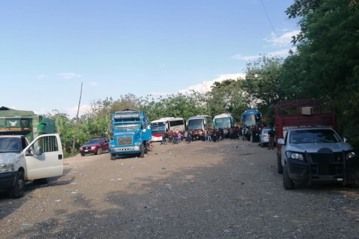 Localizan a 194 migrantes centroamericanos en Chiapas