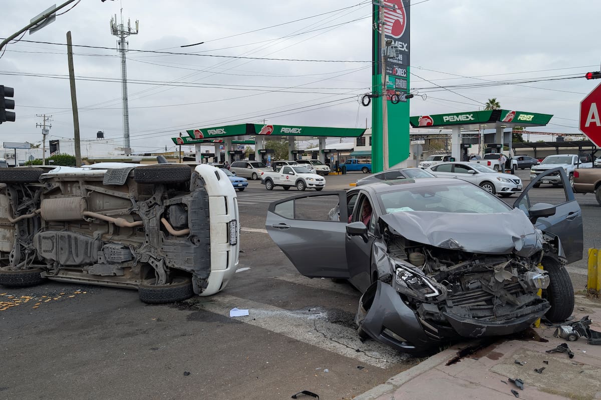 Choques en Hermosillo tienen causa común: no respetan los altos ni los semáforos