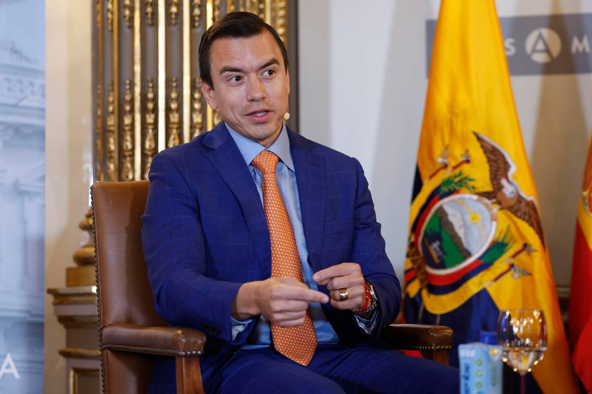 Es “inventado” supuesto plan para declarar inhabilidad mental de Noboa, dice Parlamento de Ecuador