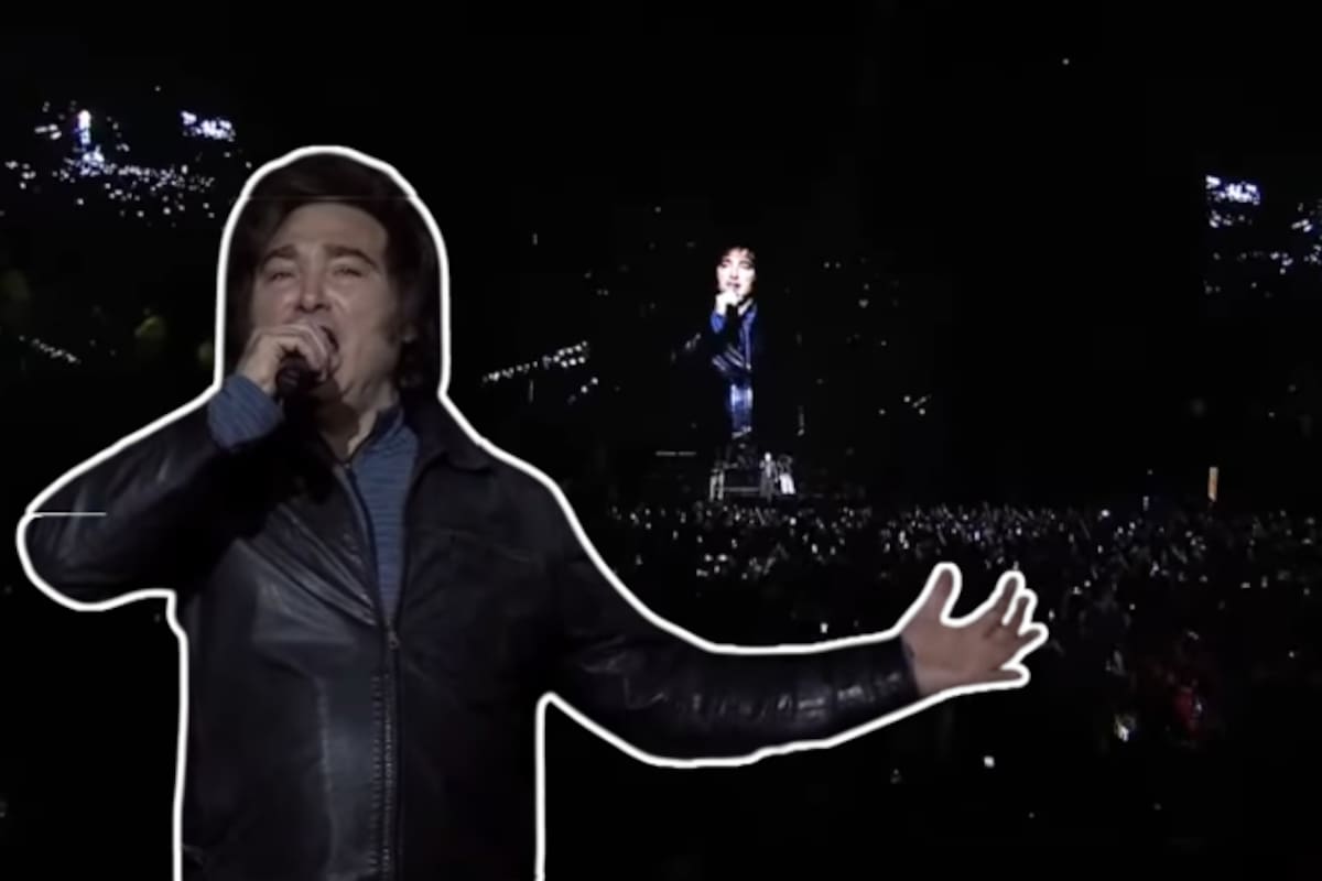VIDEOS: Presidente de Argentina Javier Milei presenta CONCIERTO en medio de crisis