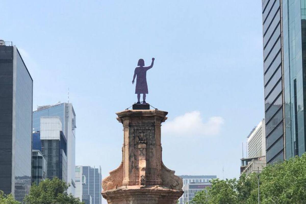 ¿Qué pasará con el antimonumento feminista en Paseo de la Reforma?