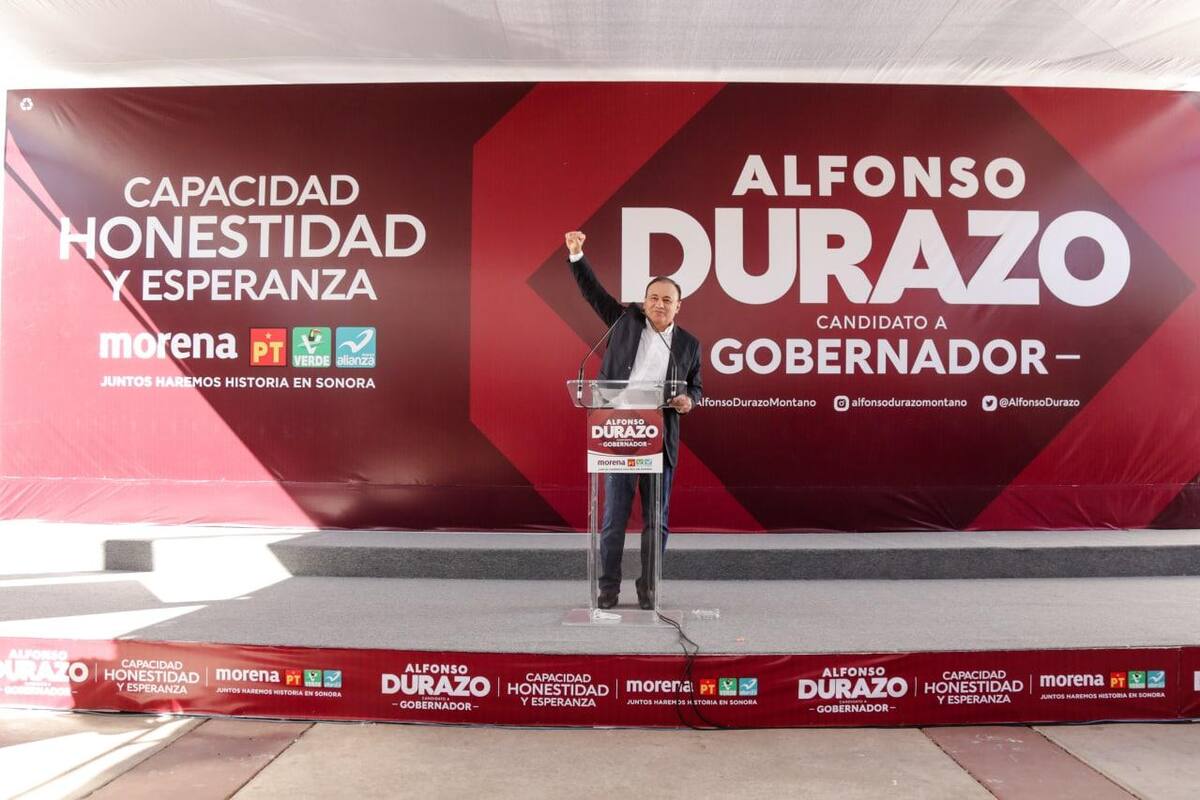 Representamos la esperanza de cambio de las y los sonorenses: Alfonso Durazo