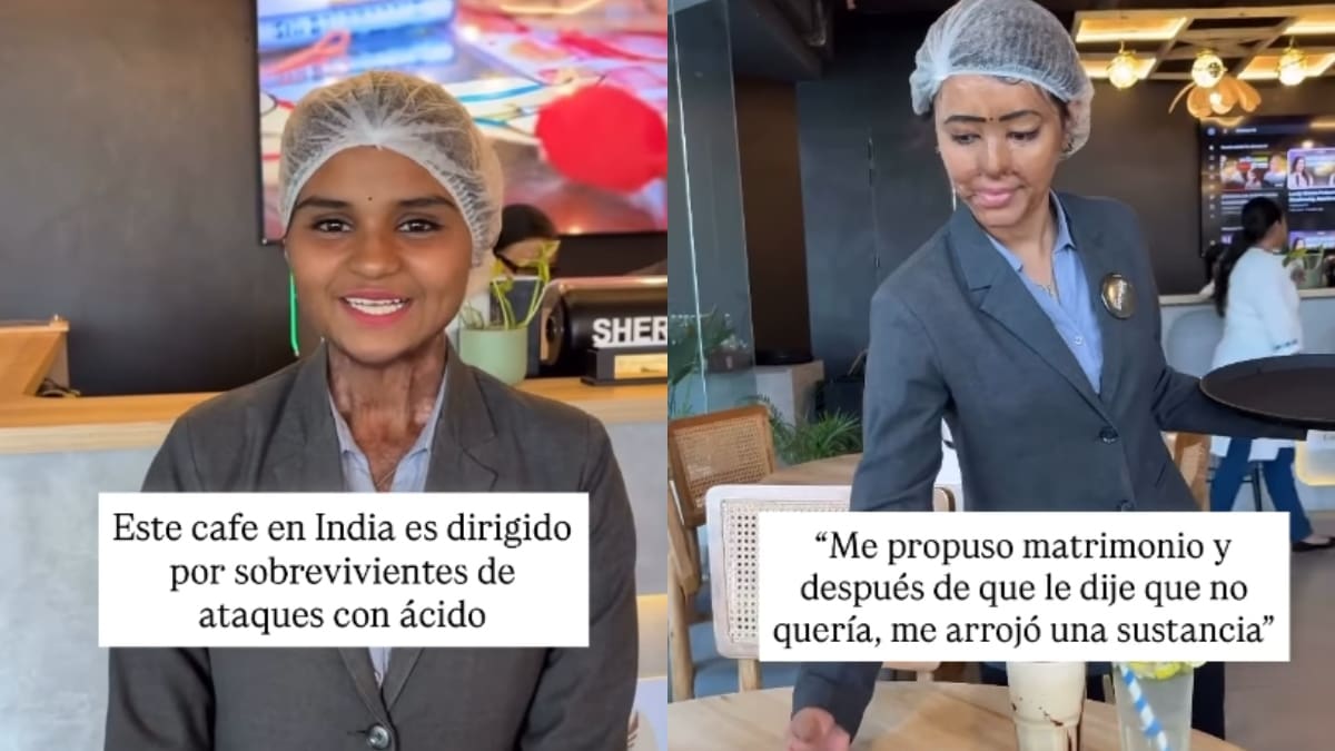 Café en India es dirigido por sobrevivientes de ataques con ácido y causa admiración en redes