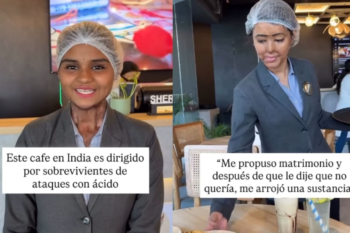 Café en India es dirigido por sobrevivientes de ataques con ácido y causa admiración en redes