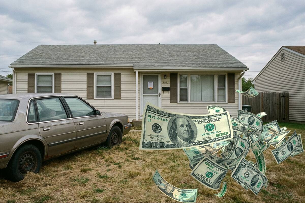 Una multa por estacionarse en el césped creció durante años hasta superar el valor de una casa y dejó a su dueña con una deuda de 165,000 dólares