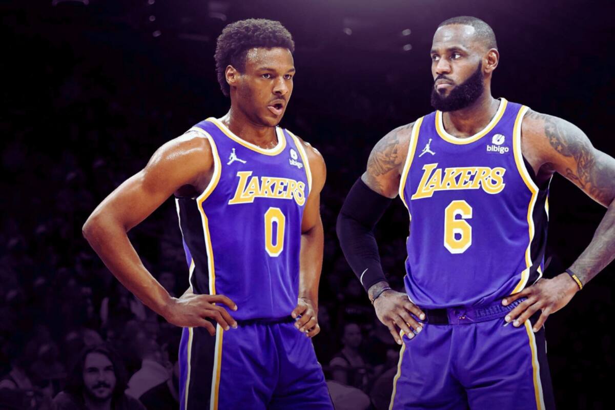NBA: Los Angeles Lakers consideran a Bronny James en el Draft de la NBA 2024
