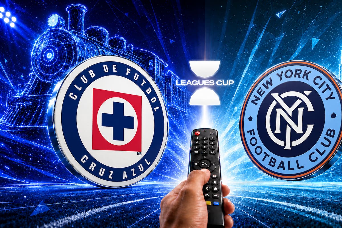Cruz Azul vs New York City FC: ¿A qué hora y dónde ver EN VIVO y GRATIS el partido de Leagues Cup 2026?