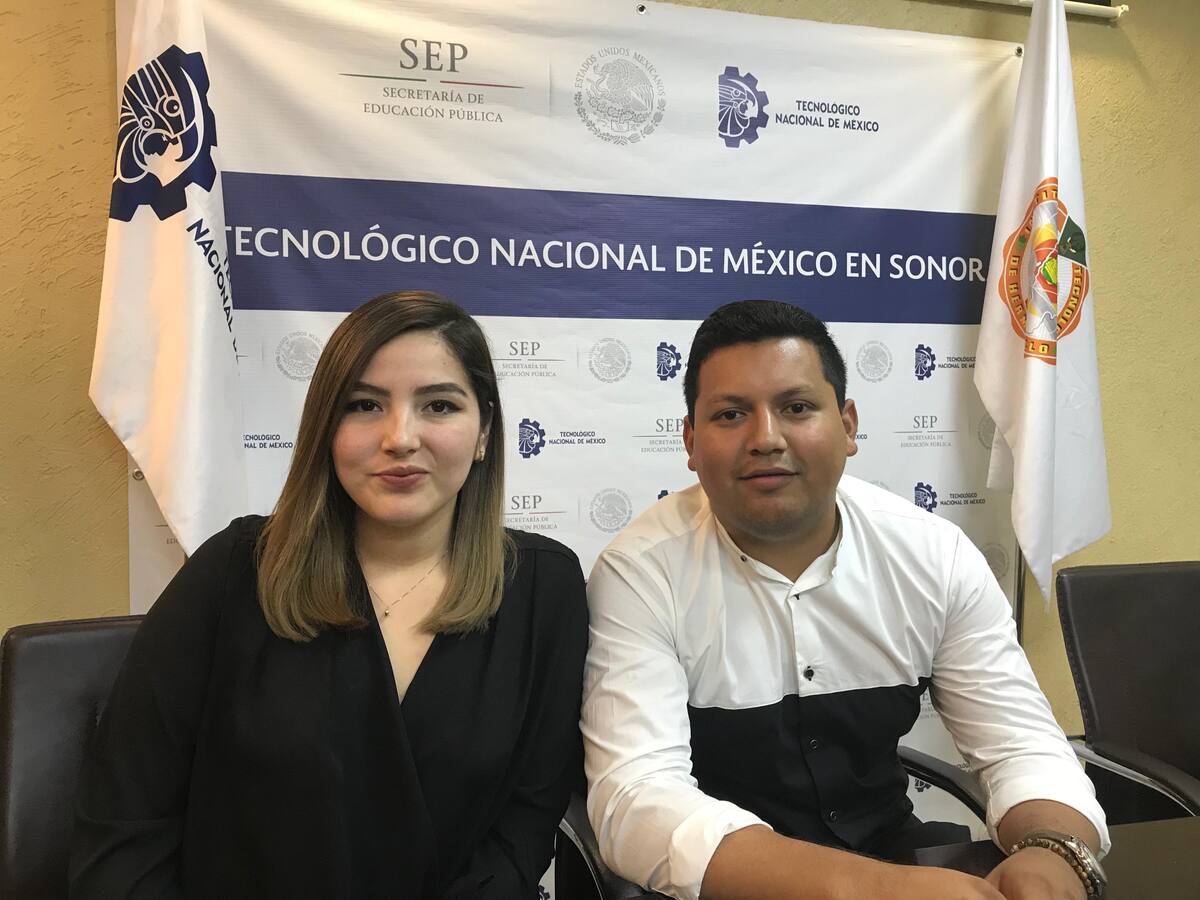 Janeth Sauceda y Alfredo Contreras, Biomédicos del ITH.