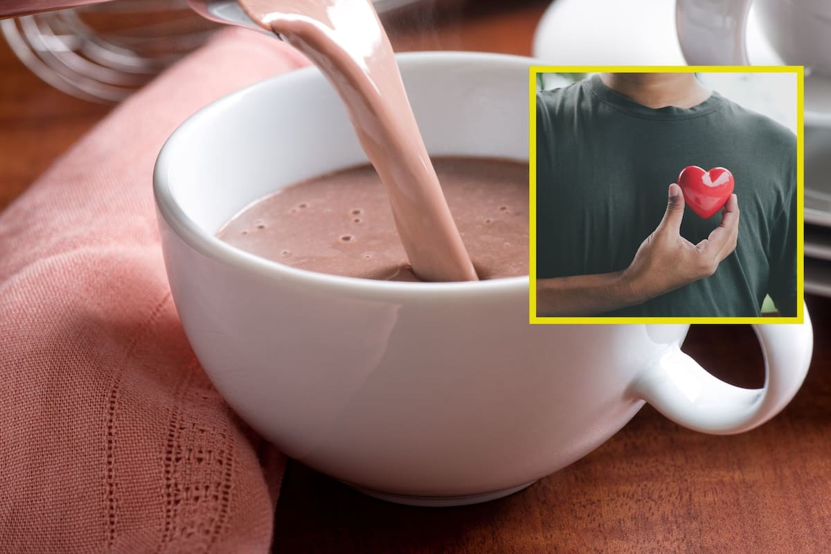 Beber 2 tazas de chocolate caliente al día duplica las células madre en la sangre, señala médico: Así debes prepararlo