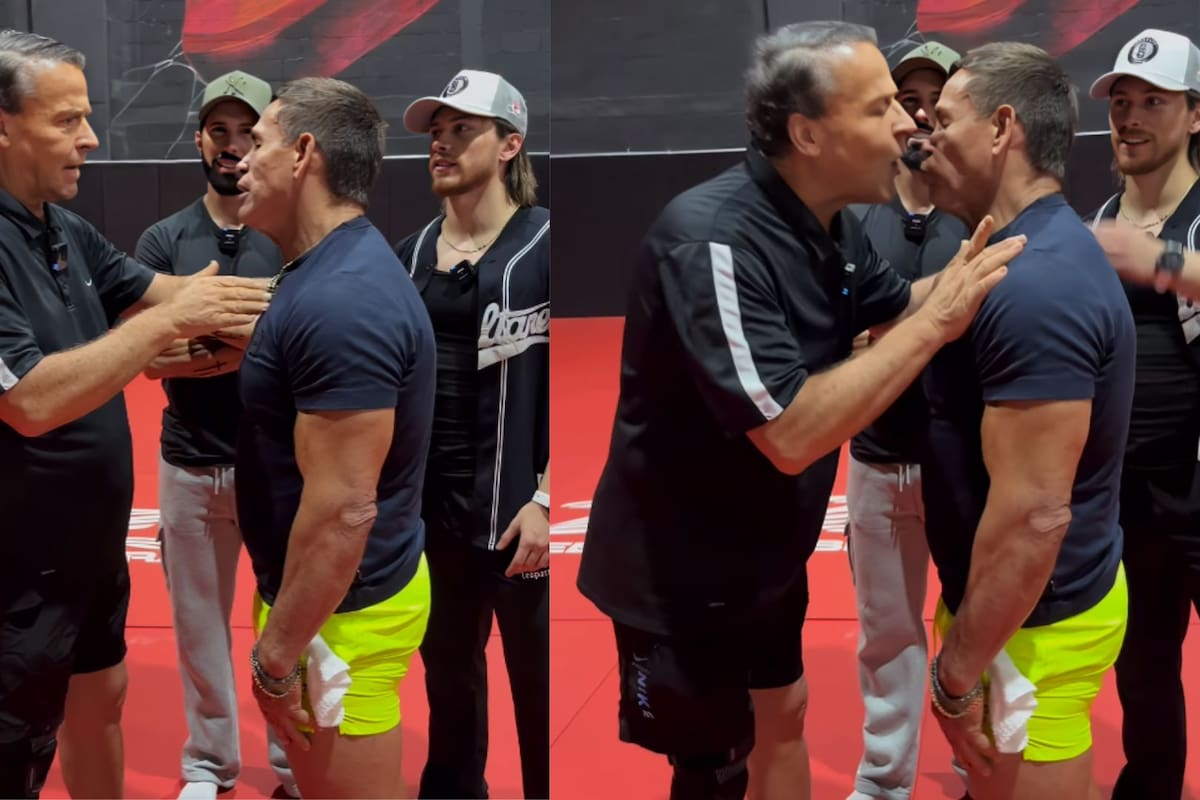 Alfredo Adame sorprende al besar Konan Big en programa de Poncho de Nigris