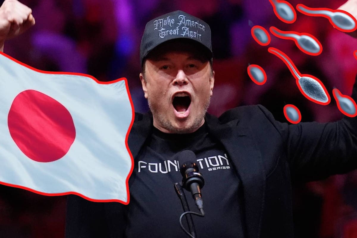 Una estrella japonesa habría tenido un hijo con Elon Musk; el plan del multimillonario es evitar el descenso de la natalidad a nivel global