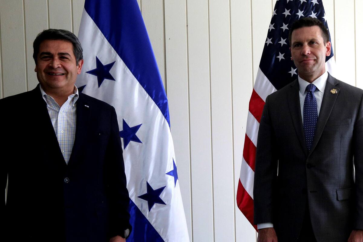 Presidente de Honduras habla de migración con Seguridad Nacional de EU