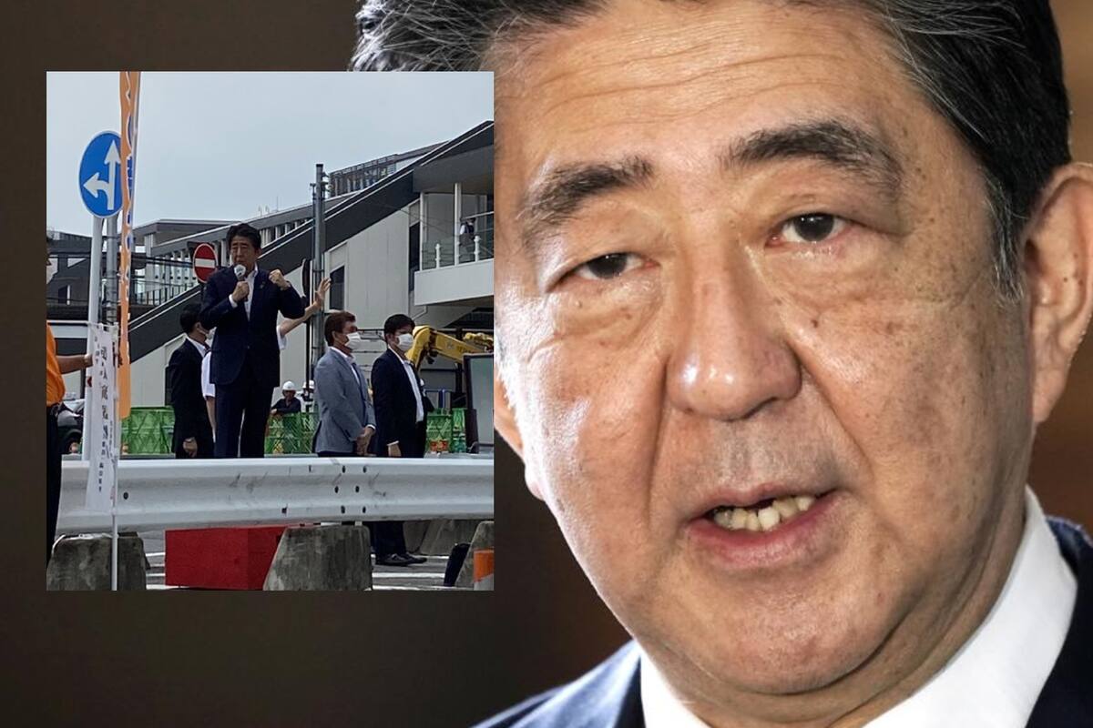 Shinzo Abe, ex primer ministro de Japón, colapsa sangrando tras disparo durante discurso