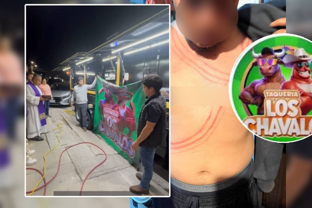 Fue a pedir su liquidación a la Taquería los Chavalos y lo golpean brutalmente; dueños llevaron a sacerdote para bendecir su apertura