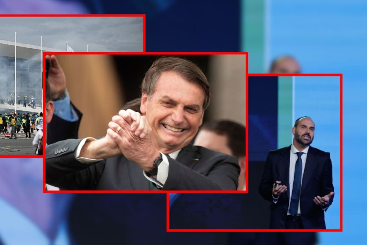 Fiscalía pide investigar a Eduardo Bolsonaro por promover sanciones en EEUU contra jueces brasileños; busca castigar a quienes procesan a su padre