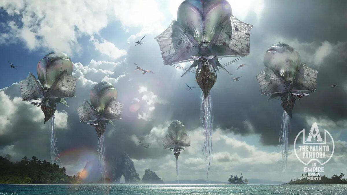 Imagen conceptual de los “Wind traders” en Avatar 3 / Instagram: @empiremagazine