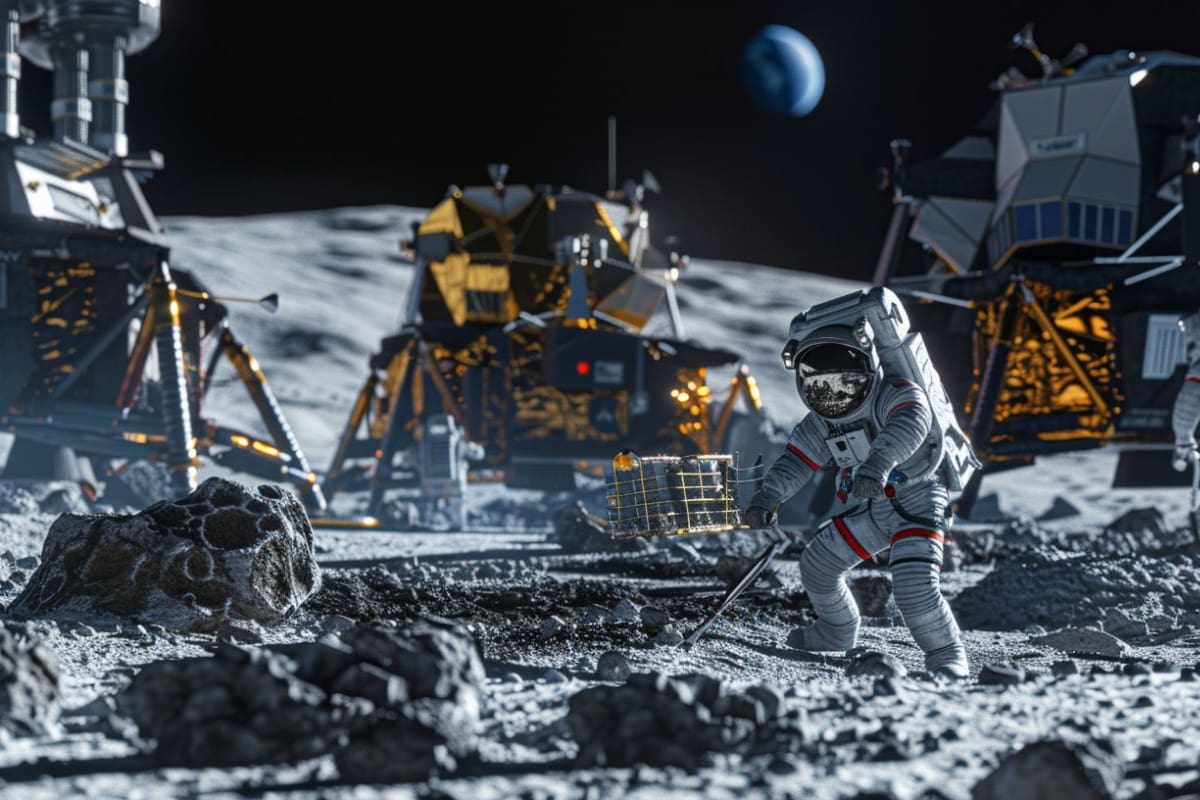 Científicos chinos descubren cómo extraer agua de la Luna