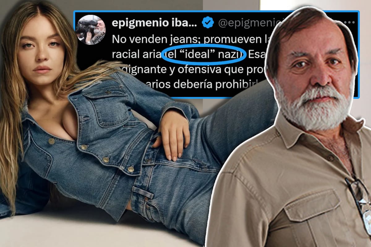 “Promueven el ‘ideal’ nazi”: Epigmenio Ibarra acusa campaña de Sydney Sweeney de “indignante y ofensiva” tras llegar a México