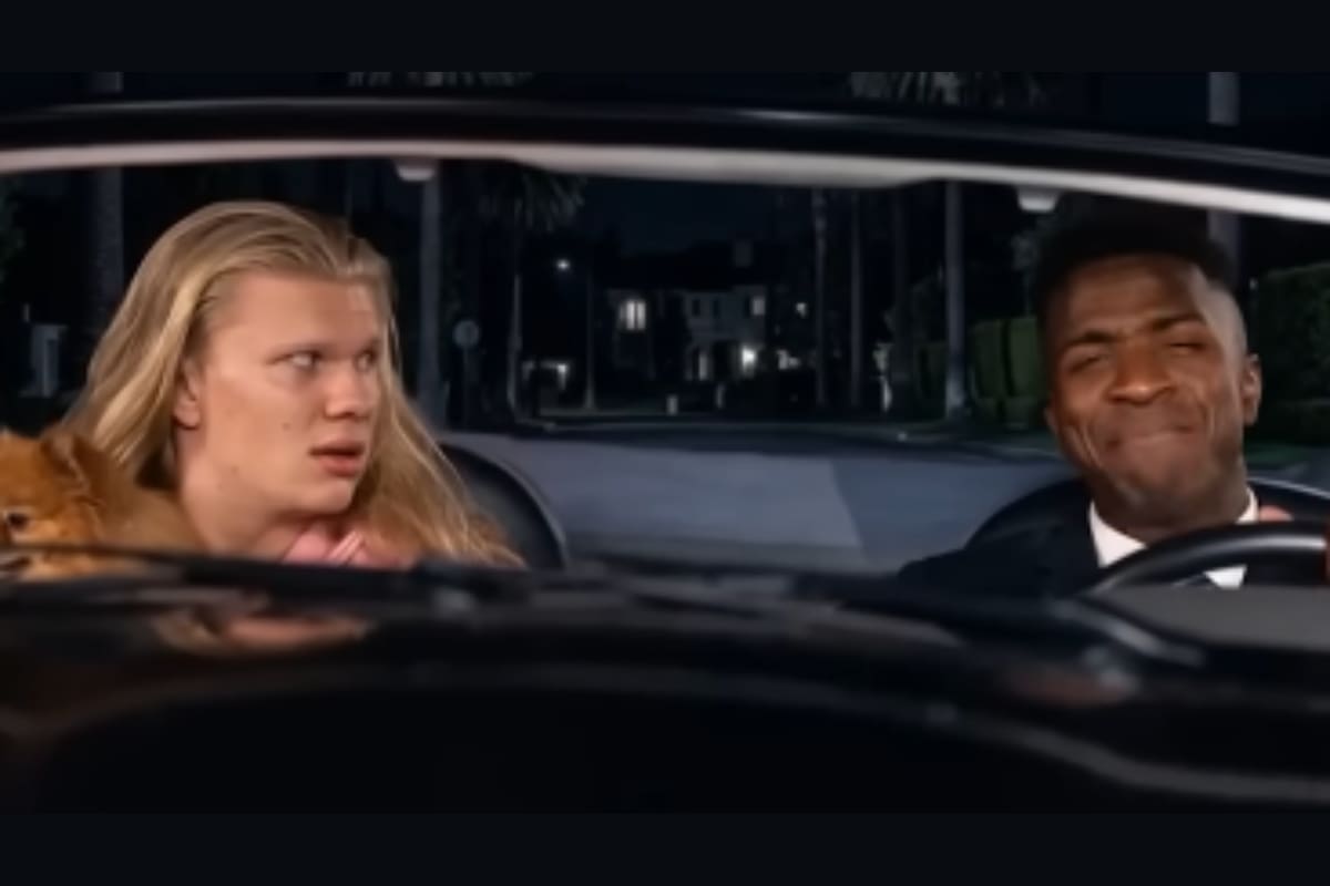 Haaland responde si recreará el meme de White Chicks con Vinícius Jr.: “En el futuro”