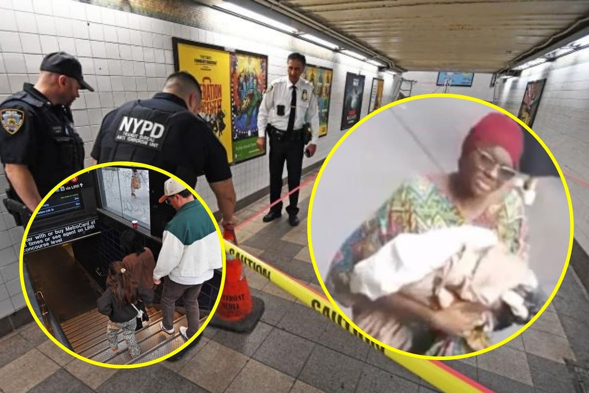 Abandonó a su bebé recién nacida en una estación del metro; video de vigilancia permitió a la policía identificar y arrestar a la madre