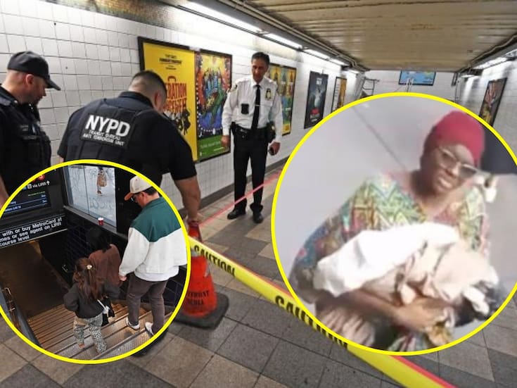 Abandonó a su bebé recién nacida en una estación del metro; video de vigilancia permitió a la policía identificar y arrestar a la madre