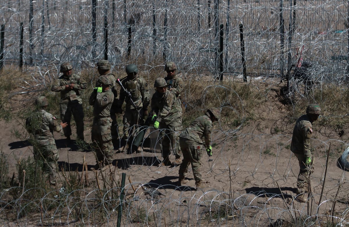 Imagen de archivo de agentes de la Guardia Nacional en Cudad Juárez, Chihuahua (México). EFE/ Luis Torres